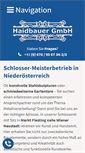 Mobile Screenshot of haidbauer.at